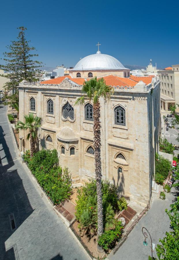 Central Green Apartment Heraklion  Bagian luar foto