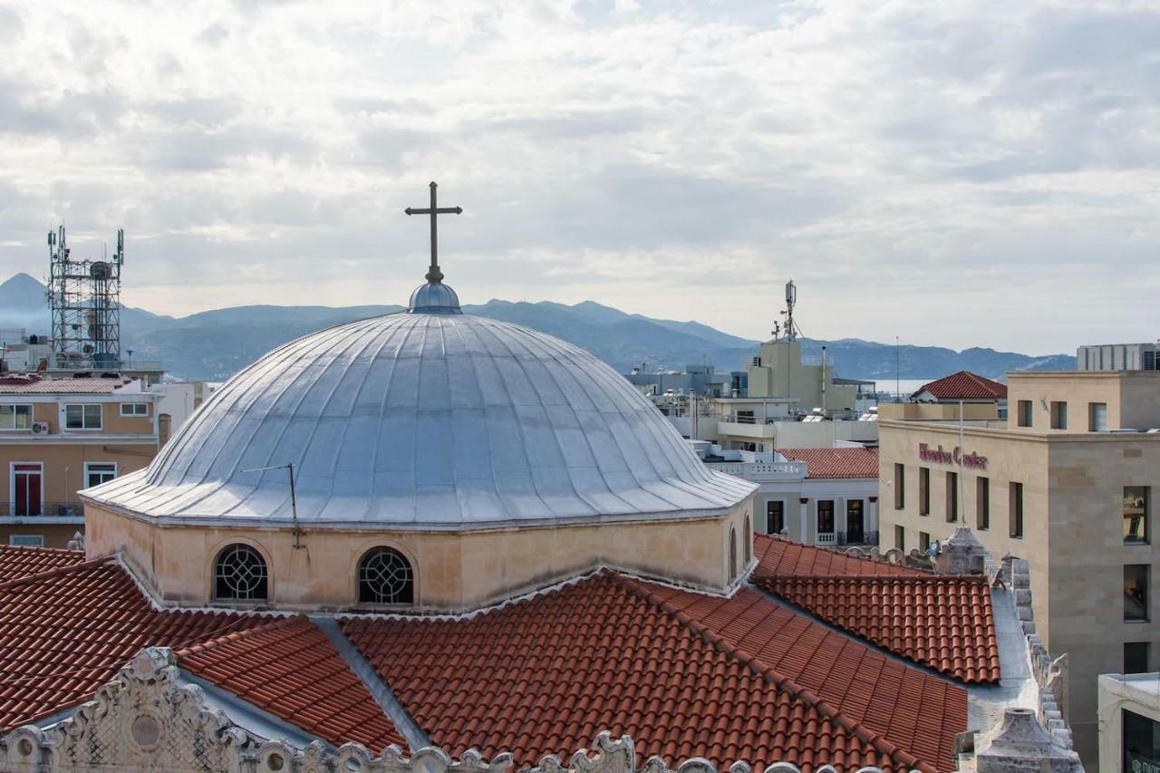 Central Green Apartment Heraklion  Bagian luar foto